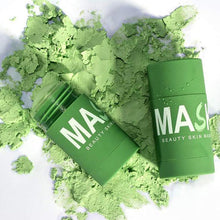 Load image into Gallery viewer, Green Tea Nourishing Clay Stick Mask | Hydrate, Purify & Brighten Skin with Natural Green Tea Extract | Gentle Pore Cleansing & Moisturizing Clay Mask (40g)