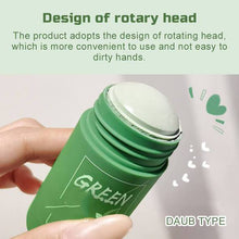 Load image into Gallery viewer, Green Tea Nourishing Clay Stick Mask | Hydrate, Purify & Brighten Skin with Natural Green Tea Extract | Gentle Pore Cleansing & Moisturizing Clay Mask (40g)