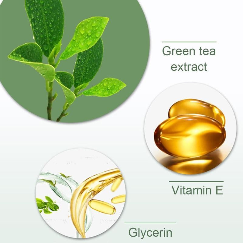 Green Tea Nourishing Clay Stick Mask | Hydrate, Purify & Brighten Skin with Natural Green Tea Extract | Gentle Pore Cleansing & Moisturizing Clay Mask (40g)