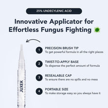 Load image into Gallery viewer, JUXEK Herbal Nail Repair Pen | Gentle Botanical Formula for Nail Strength & Shine | Fast-Absorbing, Non-Greasy Daily Nail Care (3ml)