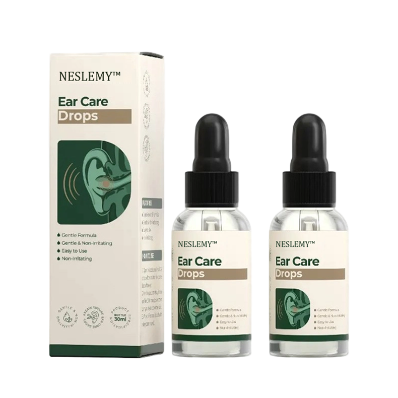 NESLEMY™ Daily Ear Refresh Drops | Natural Plant-Based Ear Cleansing & Hydration | Gentle, Non-Irritating Formula for Adults & Kids (30ml)